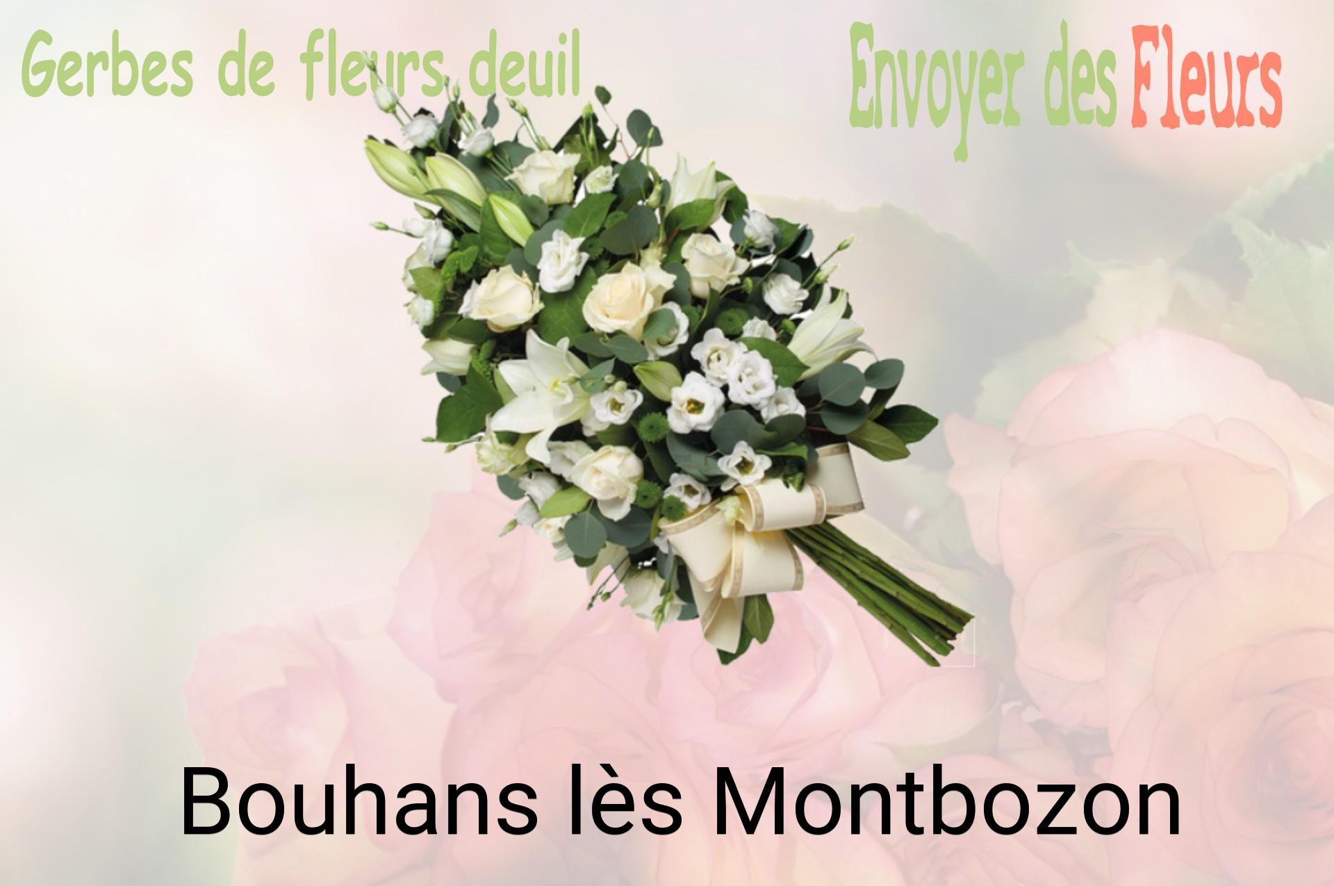 Gerbe de fleurs de deuil livrée à Bouhans-lès-Montbozon