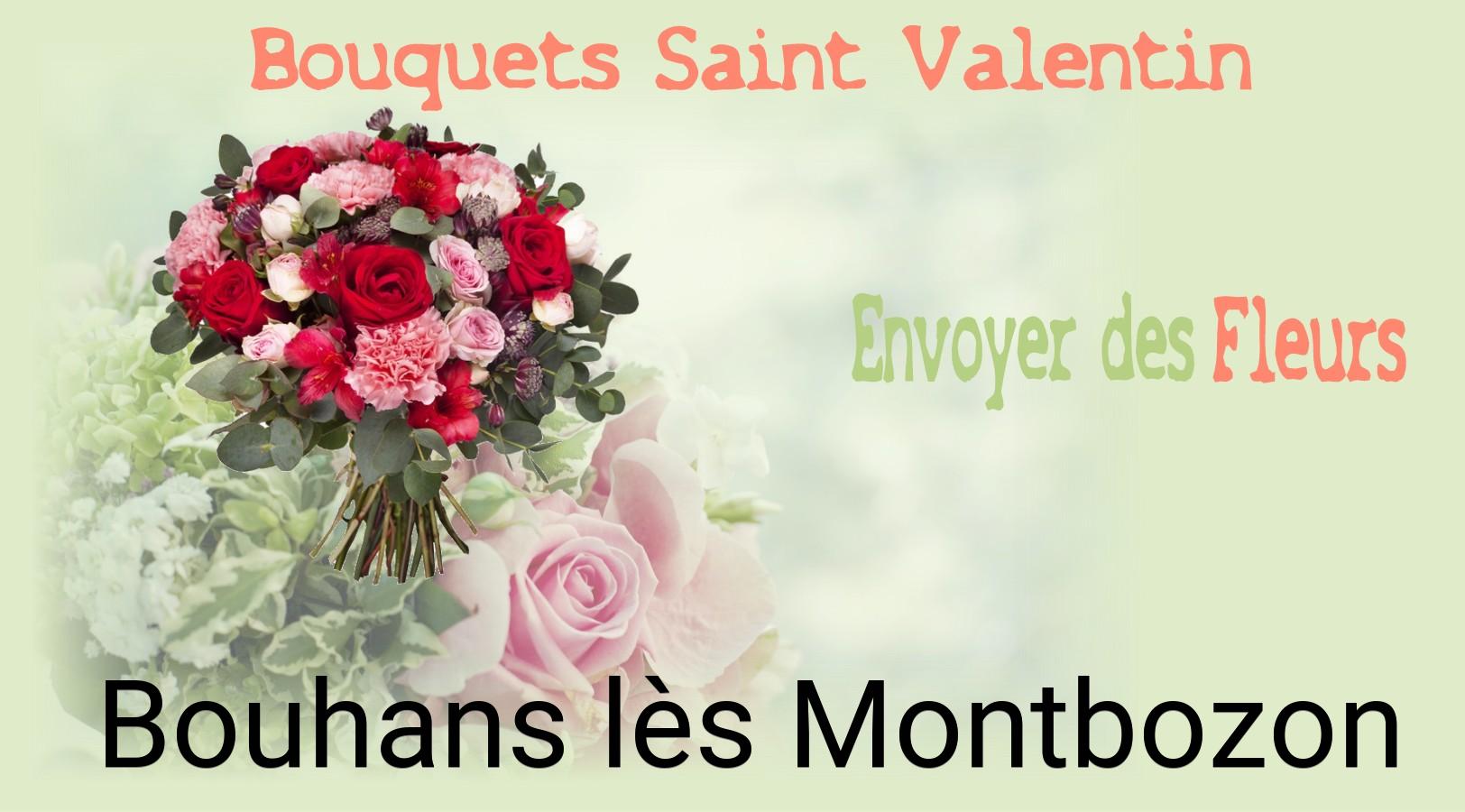 Roses de Saint-Valentin livrées à Bouhans-lès-Montbozon